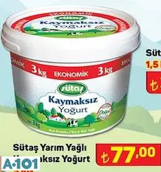 SÜTAŞ YARIM YAĞLI KAYMAKSIZ YOĞURT SÜTAŞ YARIM YAĞLI KAYMAKSIZ YOĞURT